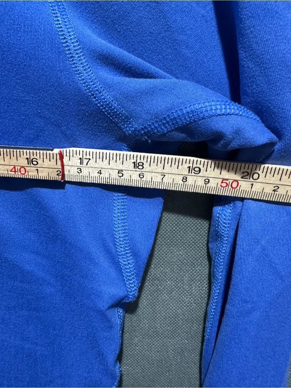 Nike Running Dri-Fit 1/4 Zip Blue Long Sleeve Pullover Thumbholes Size M